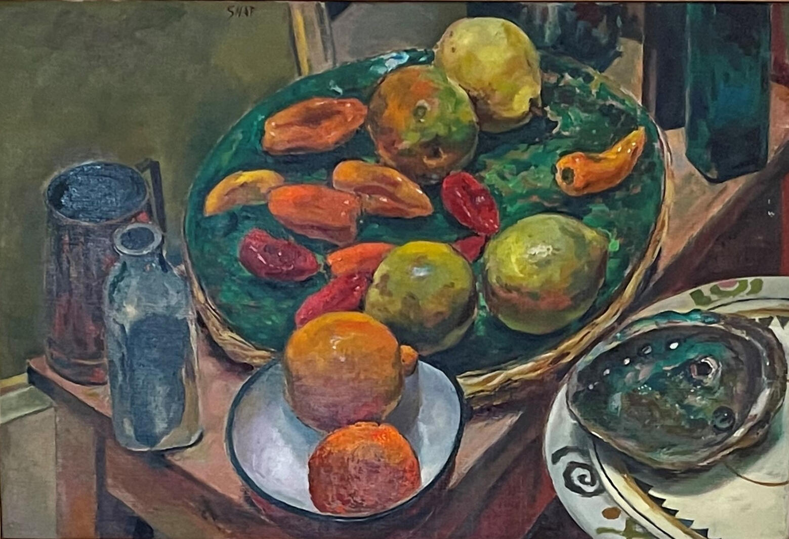 Citrus and Peppers, 18x12&quot;
